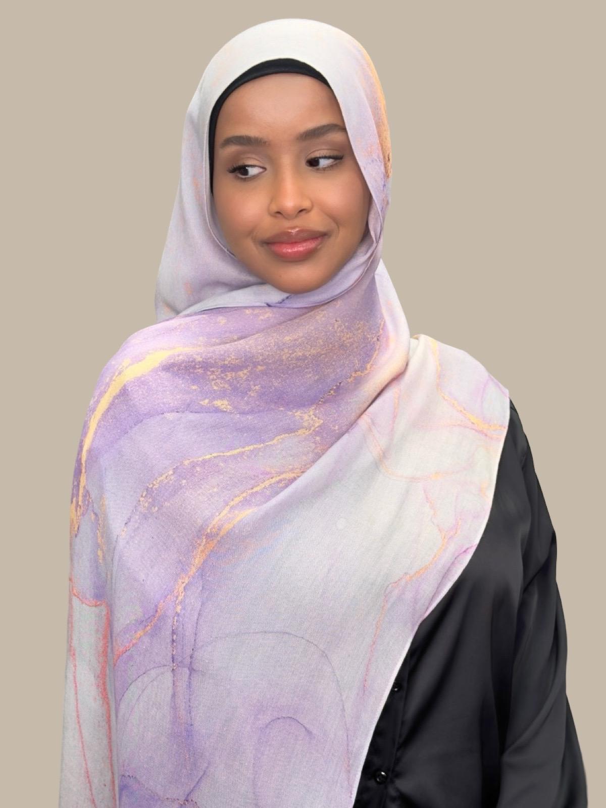 Print Modal Hijab-Lavanta Bay