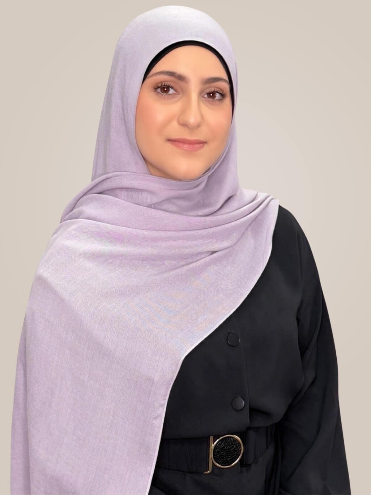 Modish Girl Cotton Modal Hijab-Thunder