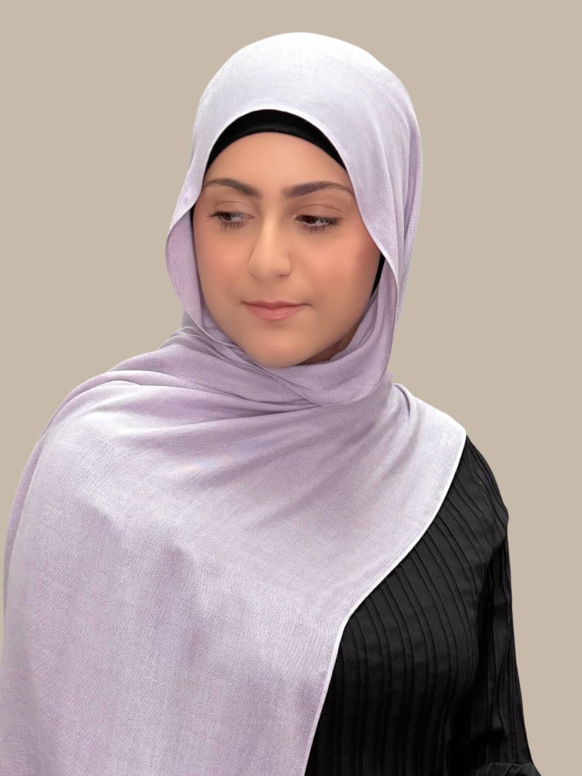 Modish Girl Cotton Modal Hijab-Thunder