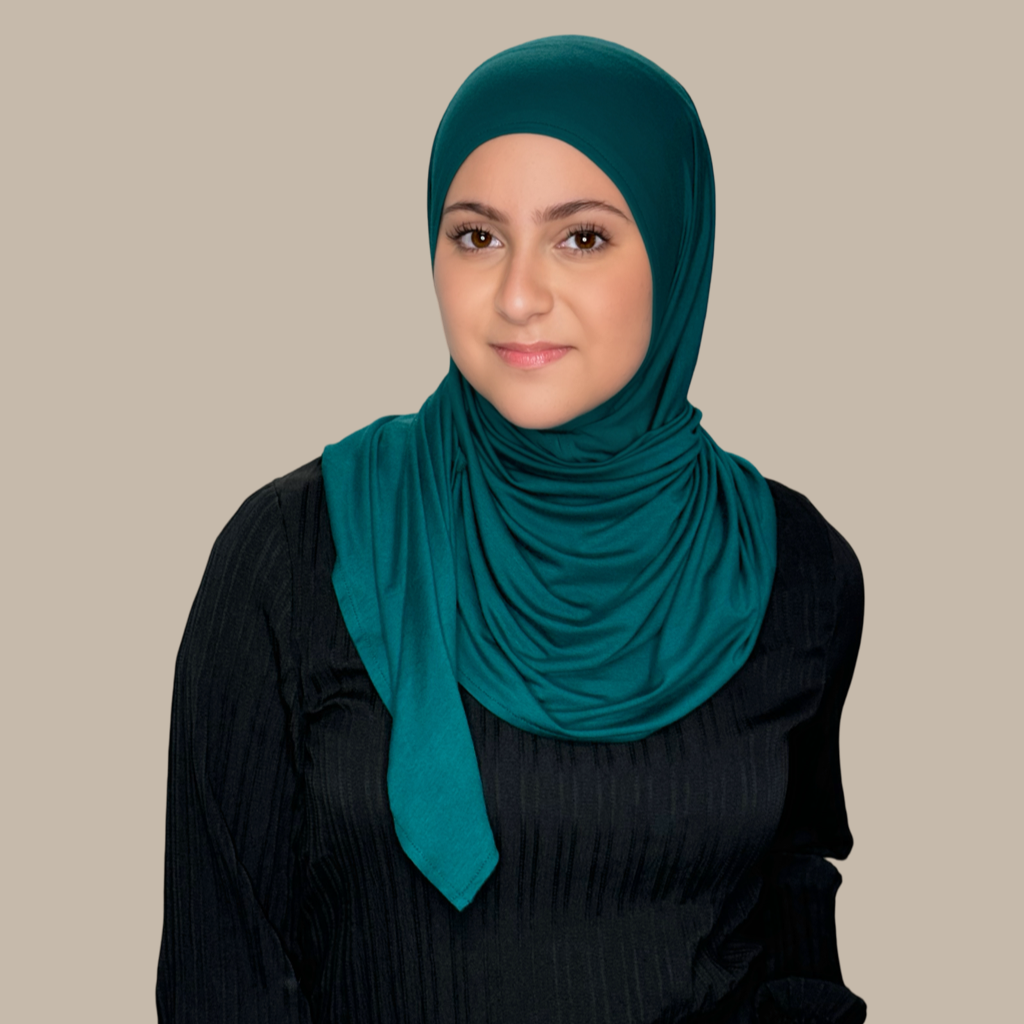 Modish Girl Pre-Sewn Jersey Hijab-Pine Green - Modish Hijab