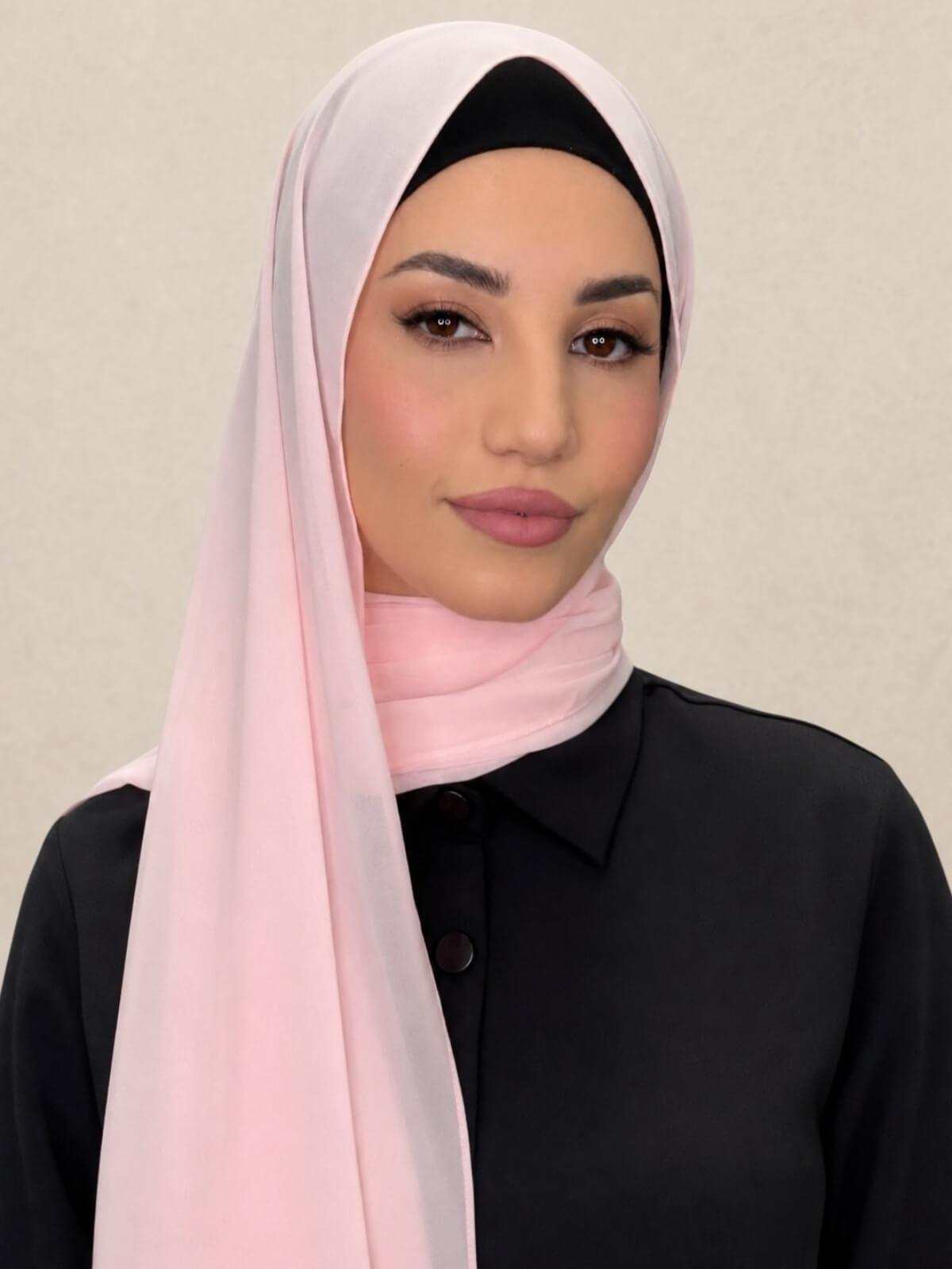 Luxury Chiffon Hijab-Petal