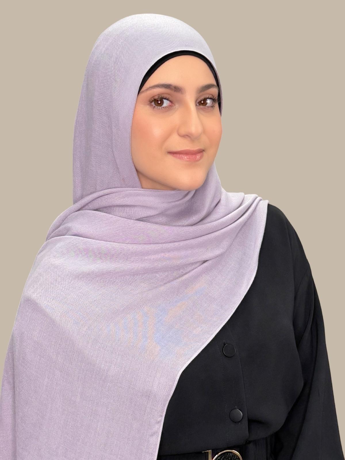 Modish Girl Cotton Modal Hijab-Thunder