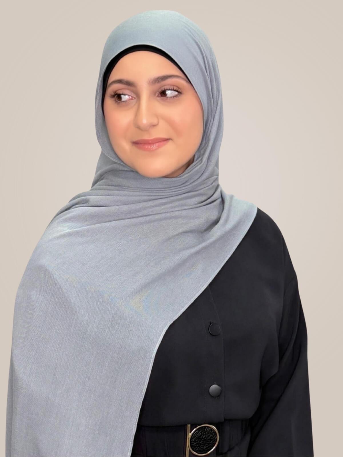 Modish Girl Cotton Modal Hijab-Fossil