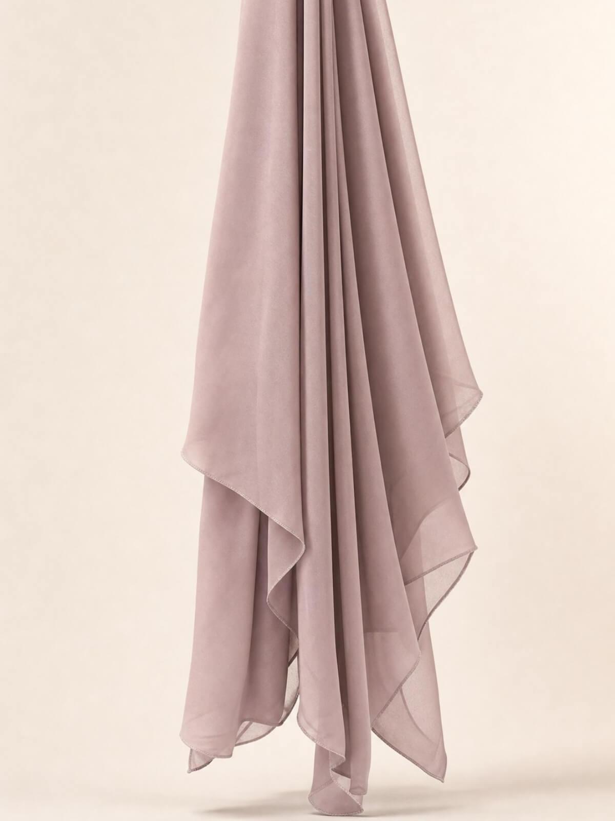 Luxury Chiffon Hijab-Cedar