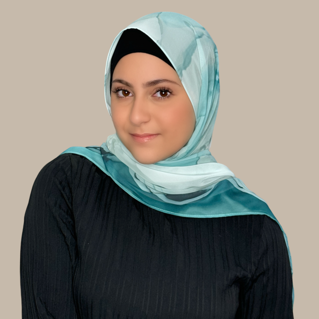 Modish Girl Printed Chiffon Hijab-Tidal Teal - Modish Hijab