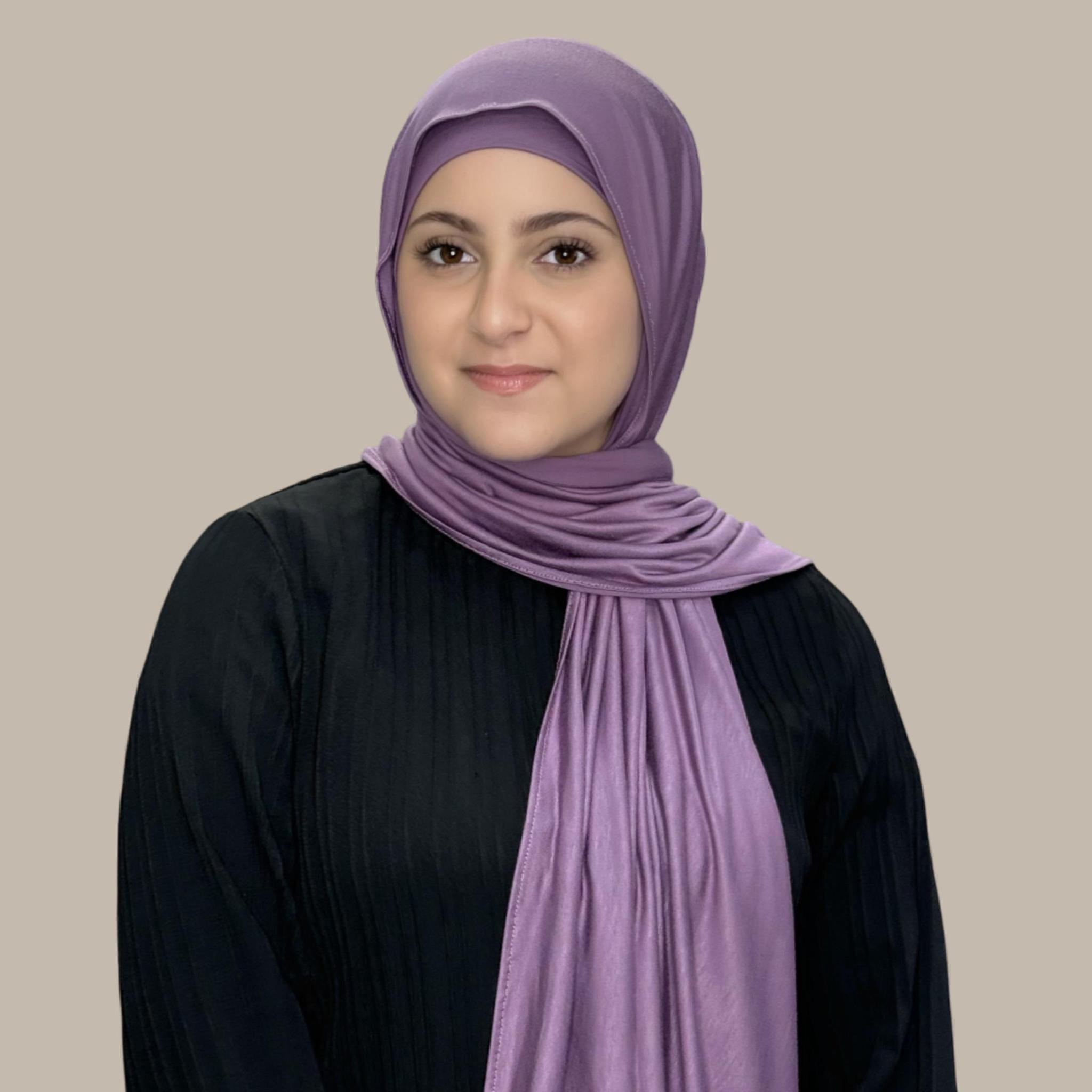 Modish Girl Premium Jersey Hijab-Mauve Taupe