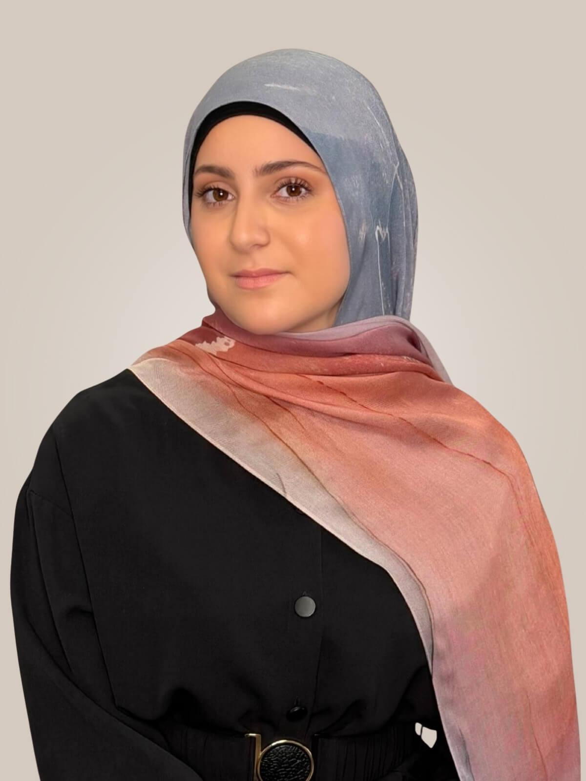 Modish Girl Print Modal Hijab-Petra Rose