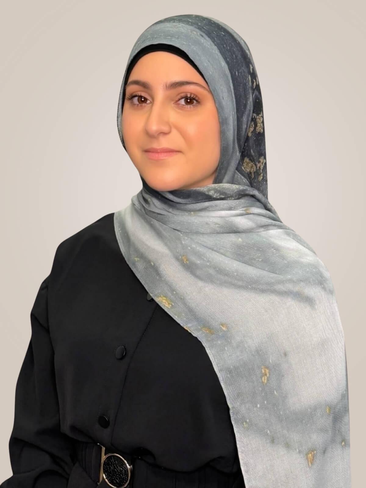 Modish Girl Print Modal Hijab-London Fog