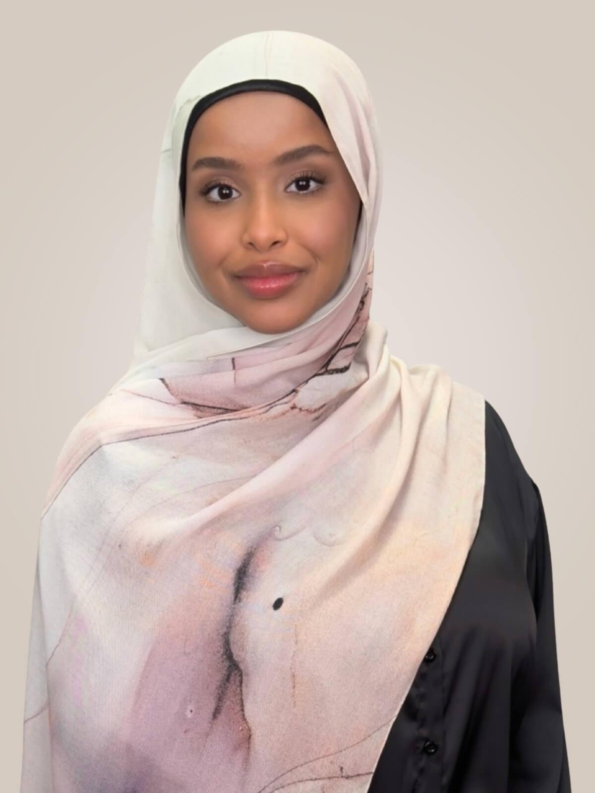 Print Modal Hijab-Tokyo Blossom