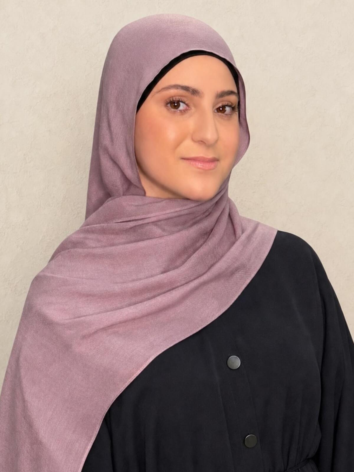 Modish Girl Cotton Modal Hijab-Moonstone