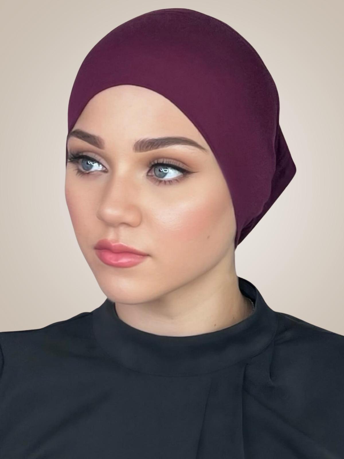 Premium Jersey Underscarf-Wine