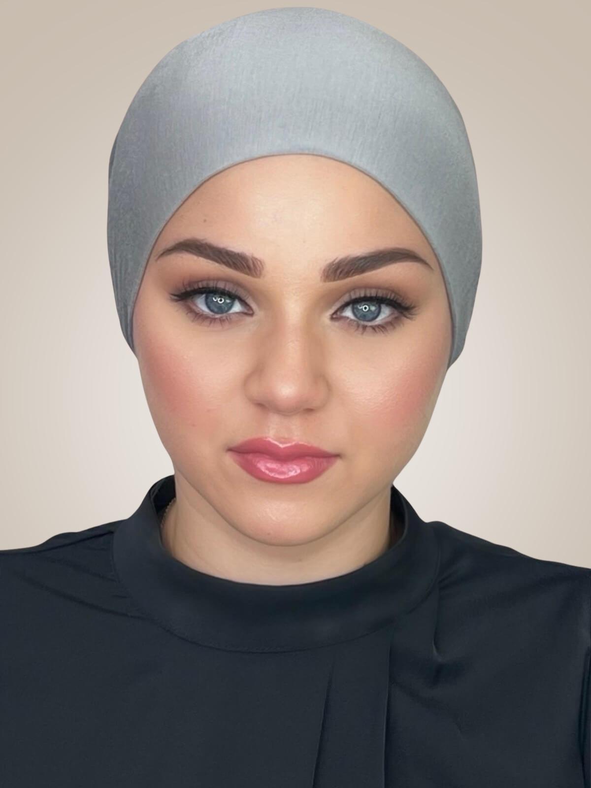 Tie Back UnderScarf-Chic Grey