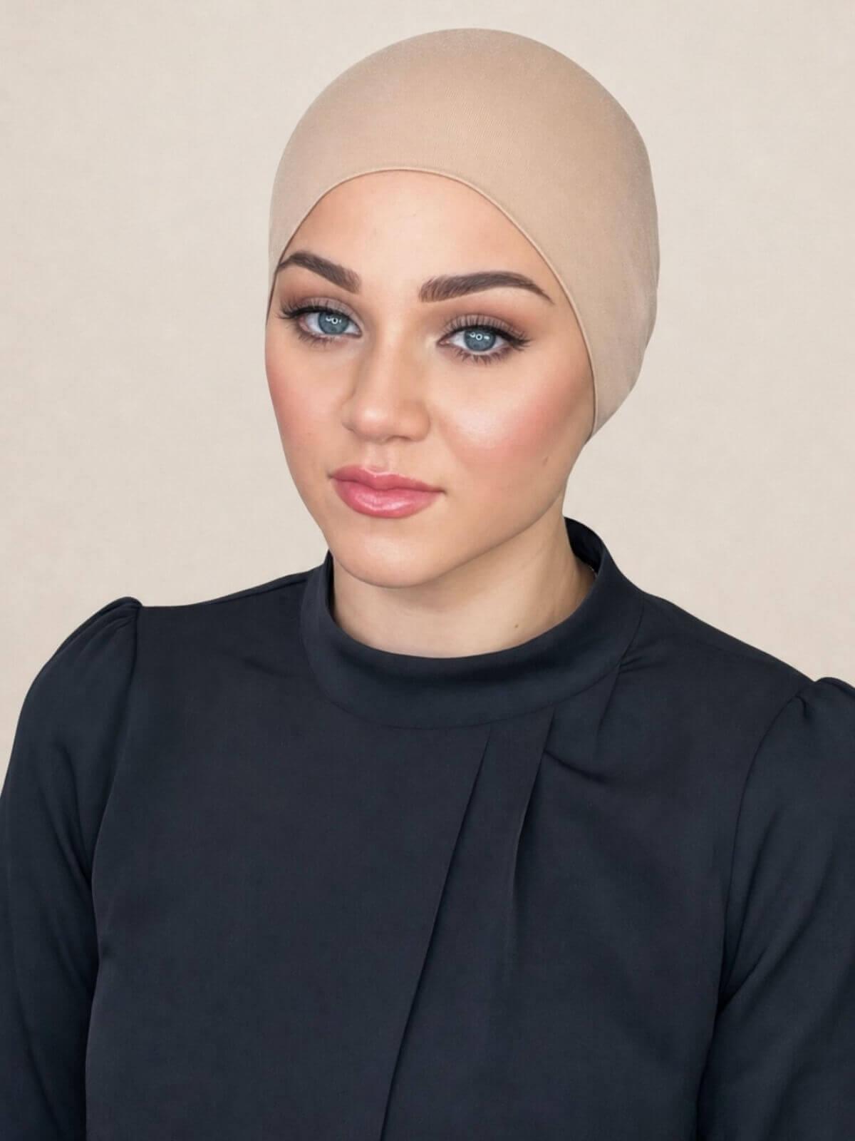 Premium Jersey Underscarf-Warm Taupe