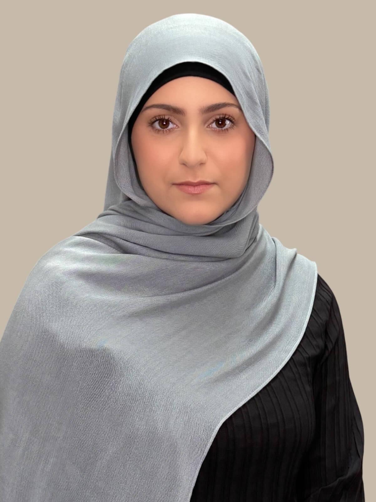 Modish Girl Cotton Modal Hijab-Fossil