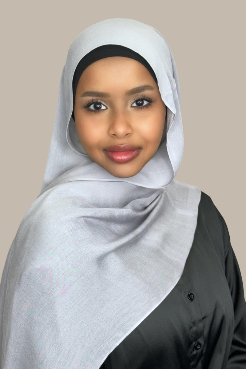 Cotton Modal Hijab-Thunder