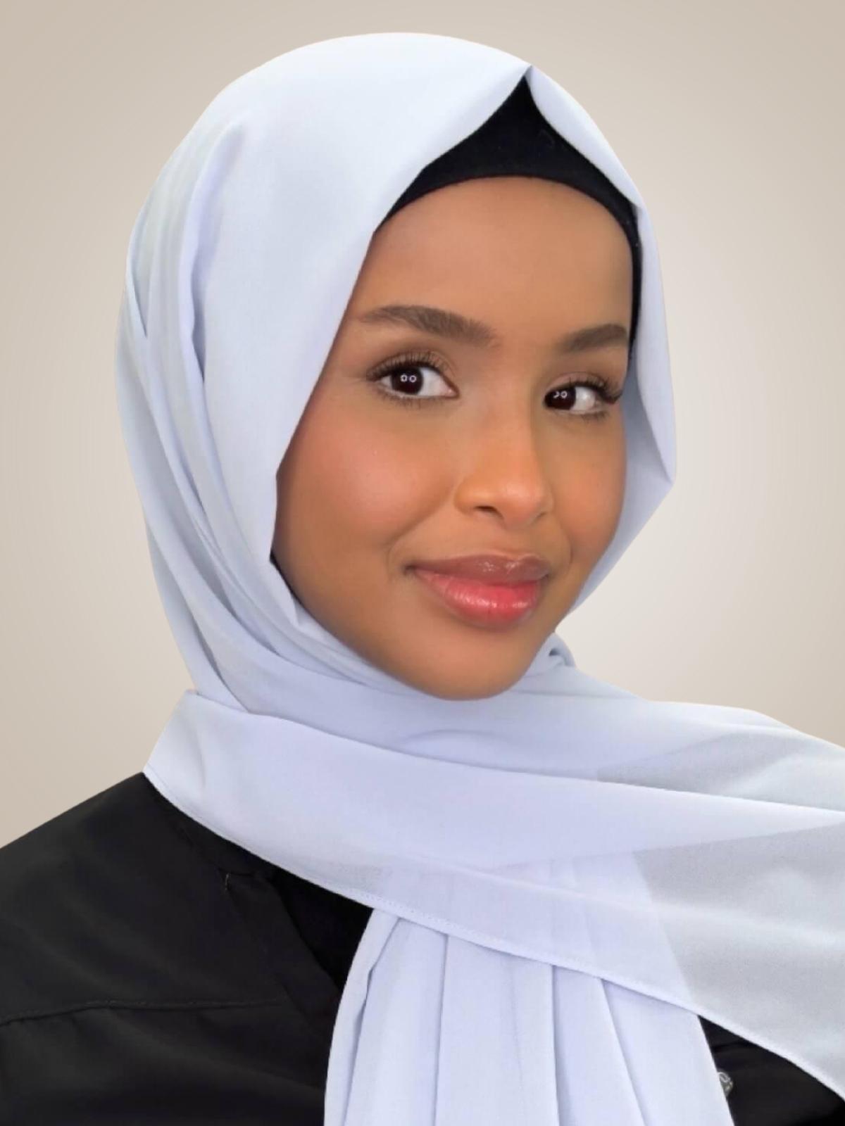 Luxury Chiffon Hijab-Skye