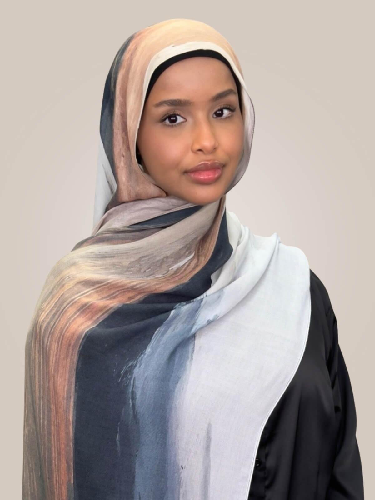 Print Modal Hijab-Sahara Drift