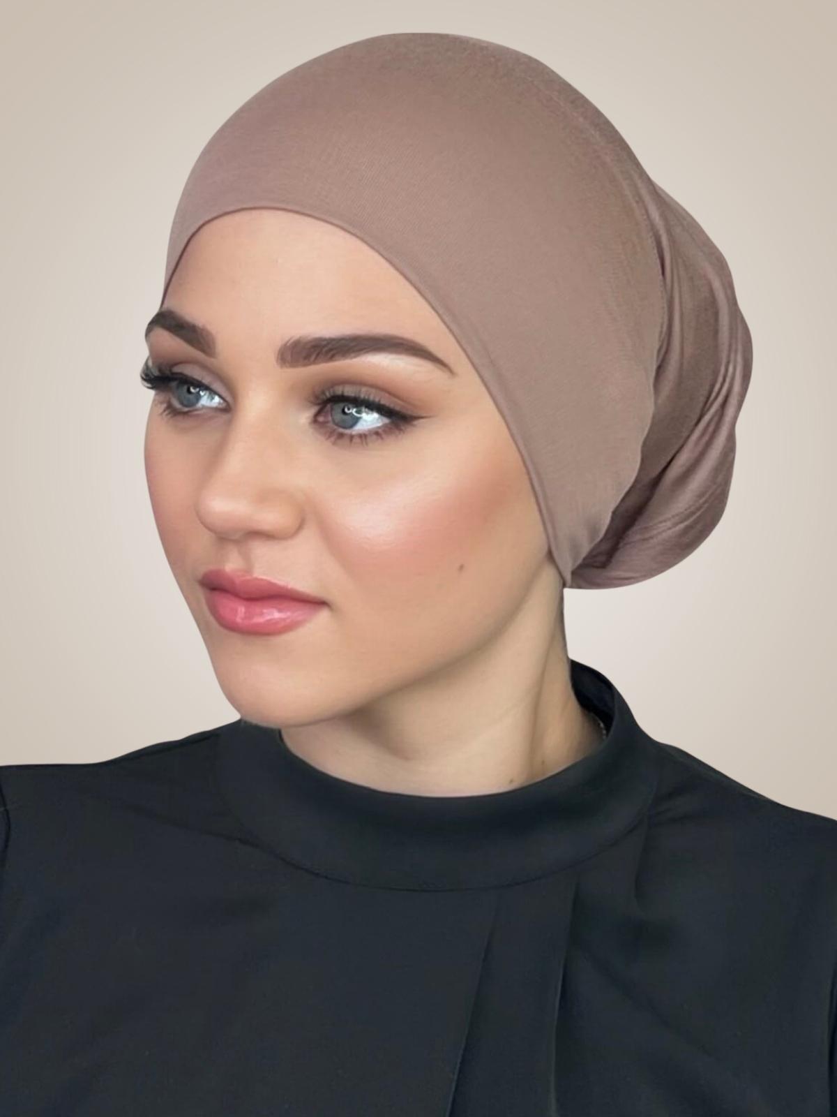 Premium Jersey UnderScarf-Pale Taupe
