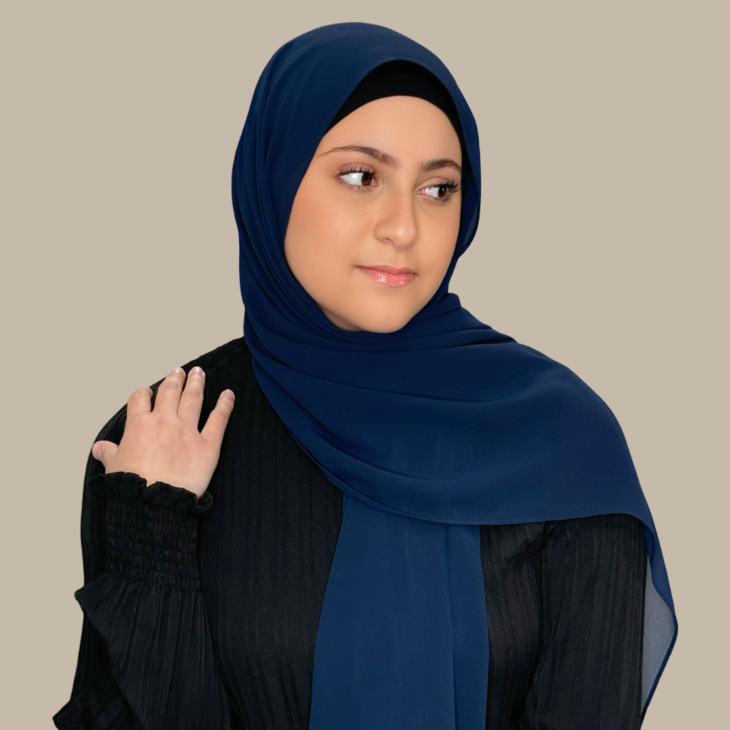 Modish Girl Luxury Chiffon-Dark Slate - Modish Hijab