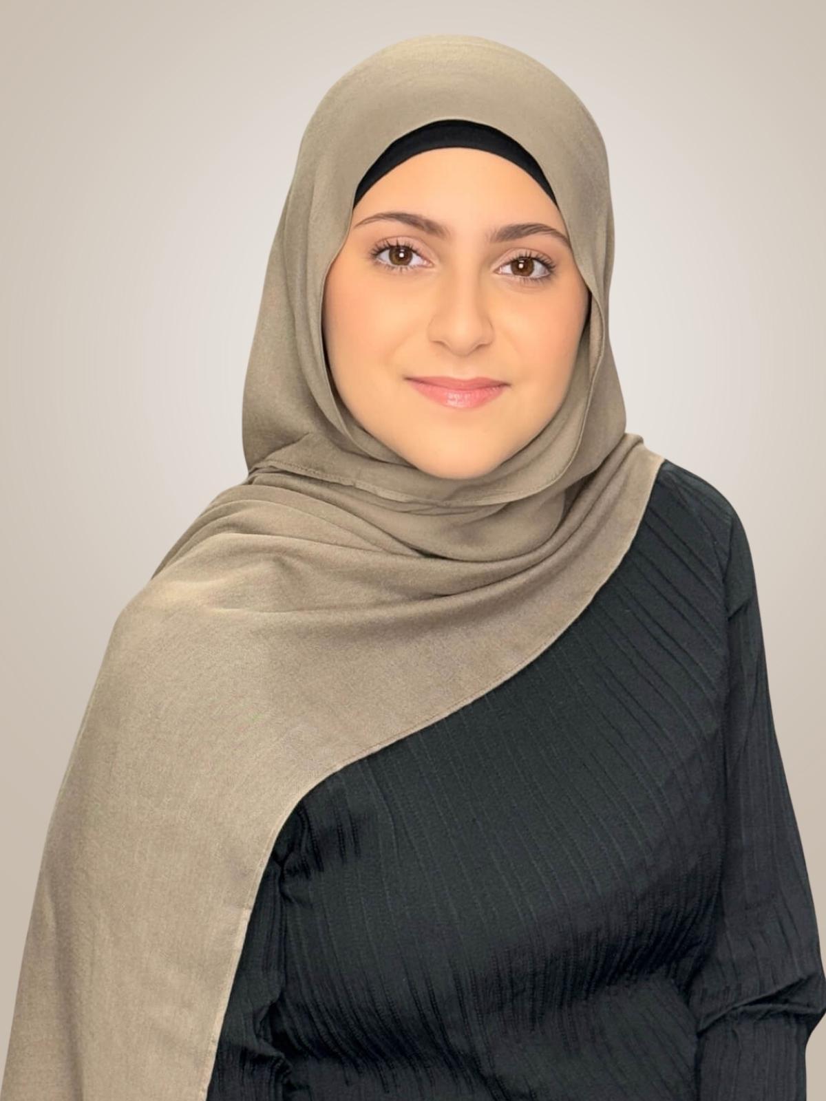Modish Girl Cotton Modal Hijab-Forest Oak