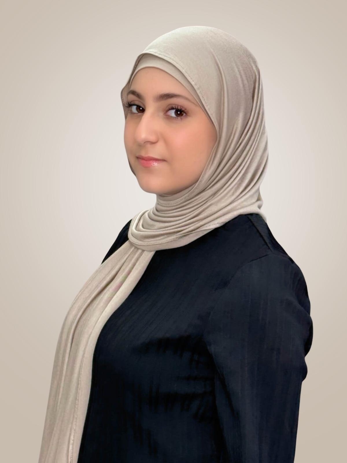 Modish Girl Premium Jersey Hijab-Vanilla