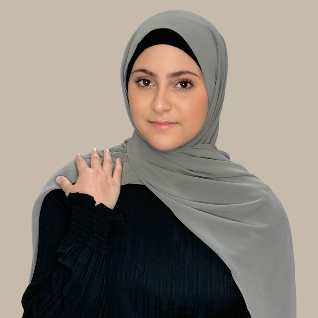 Modish Girl Luxury Chiffon Hijab-Frost Grey - Modish Hijab