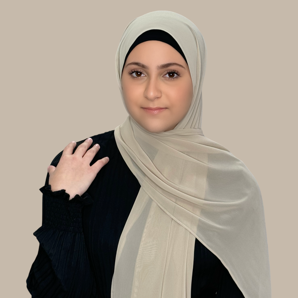 Modish Girl Luxury Chiffon Hijab-Vanilla - Modish Hijab