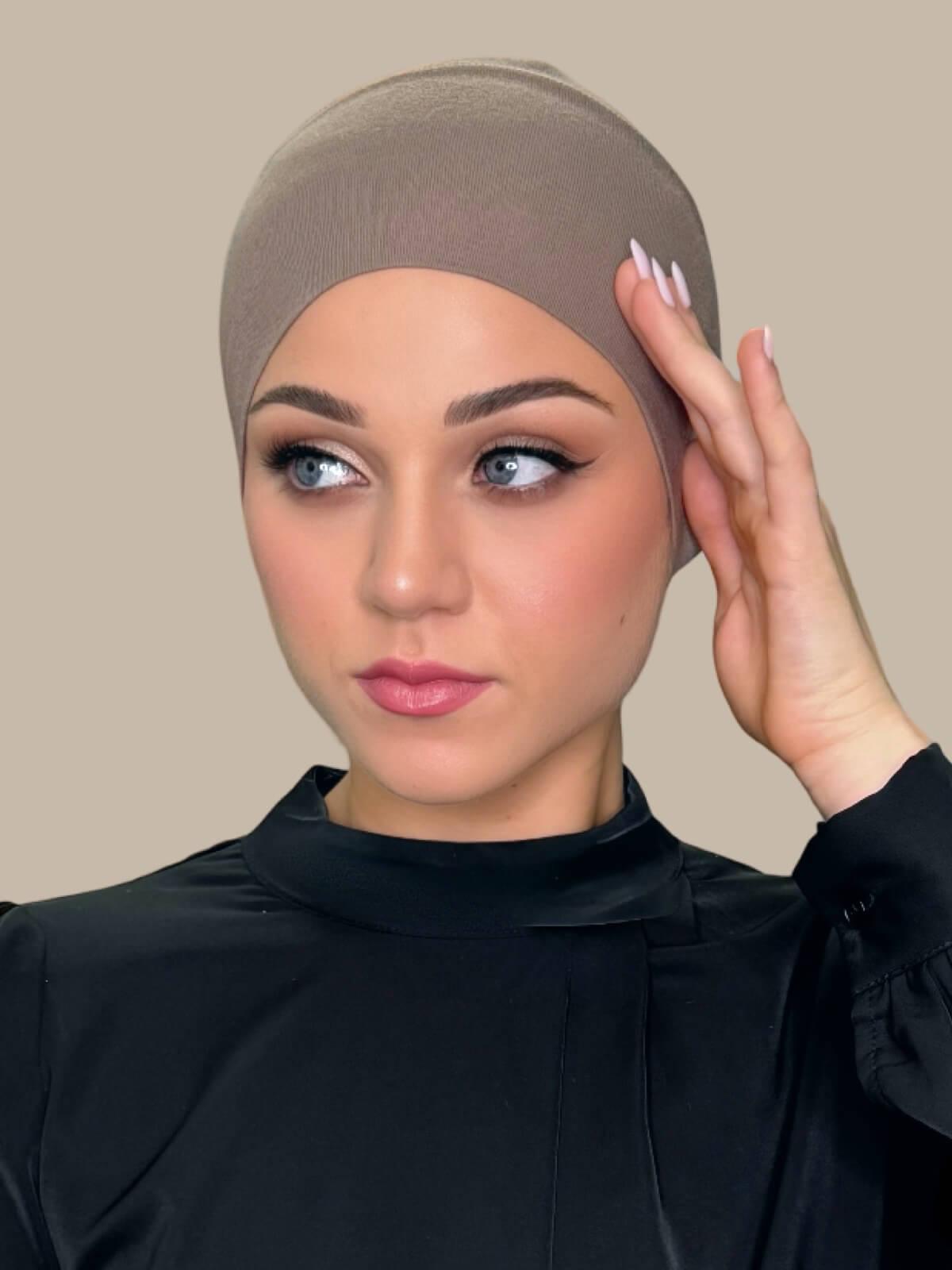 Premium Jersey Underscarf-Truffle