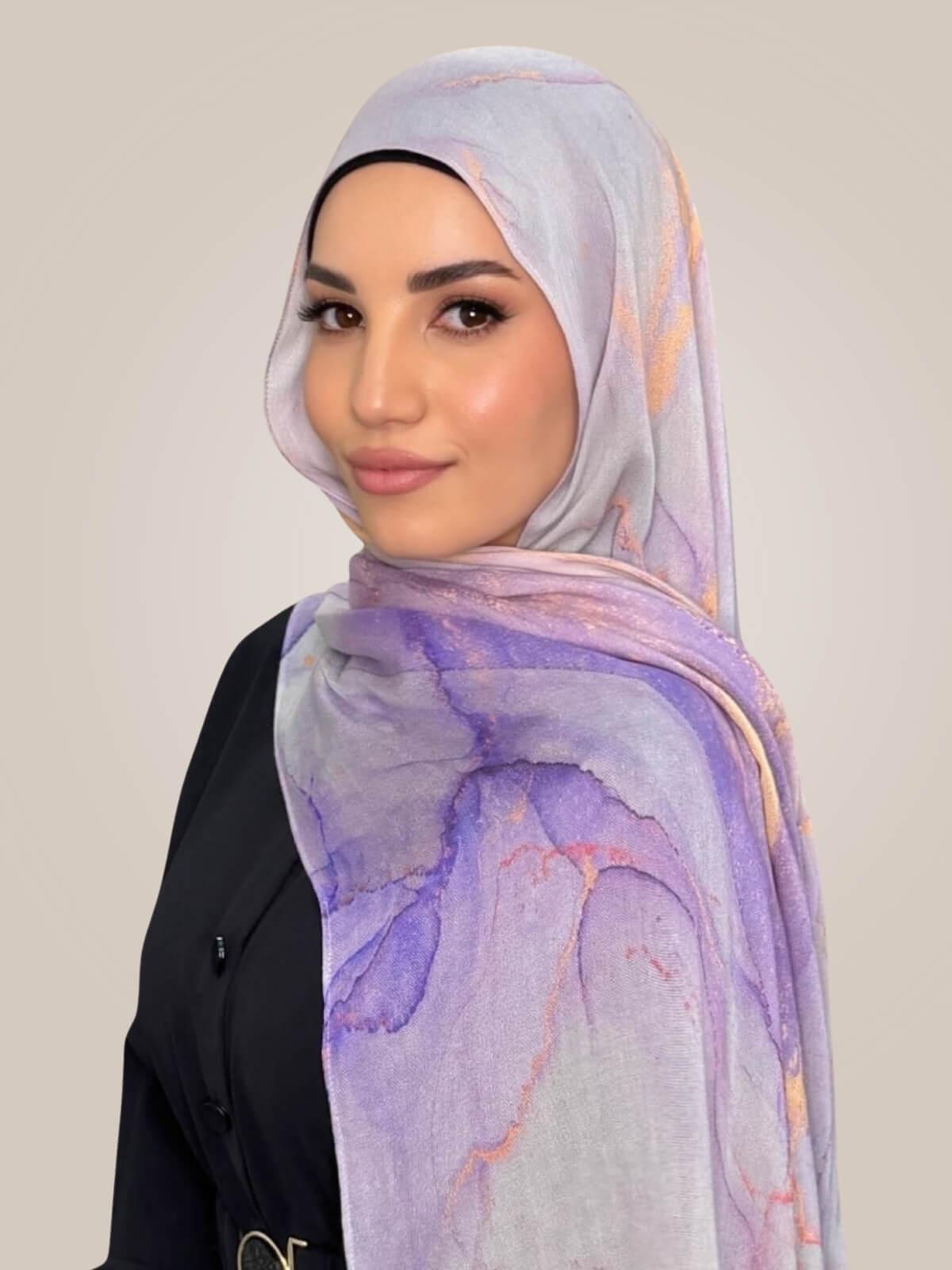 Print Modal Hijab-Lavanta Bay