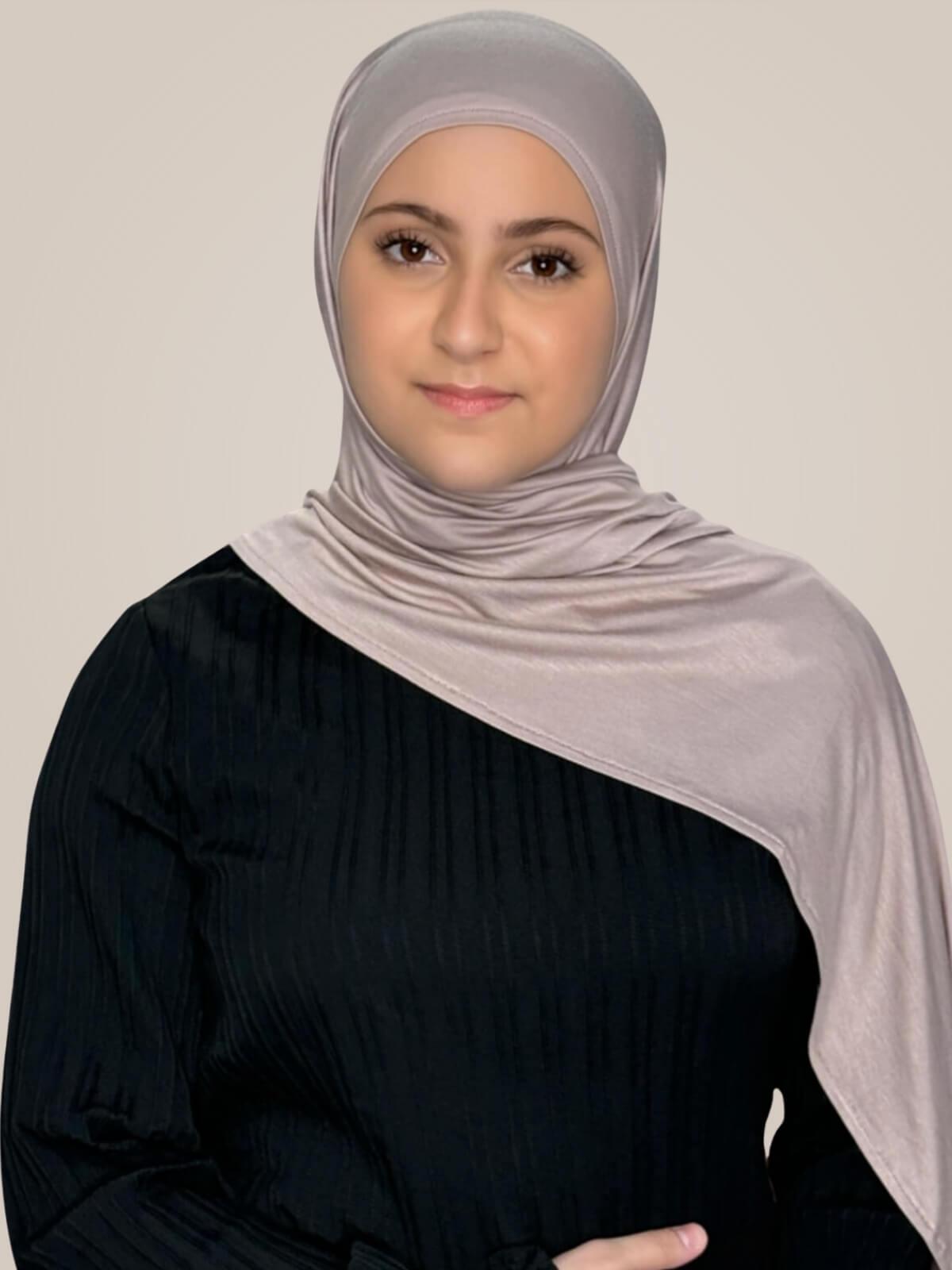 Modish Girl Pre-Sewn Jersey Hijab-Sphinx