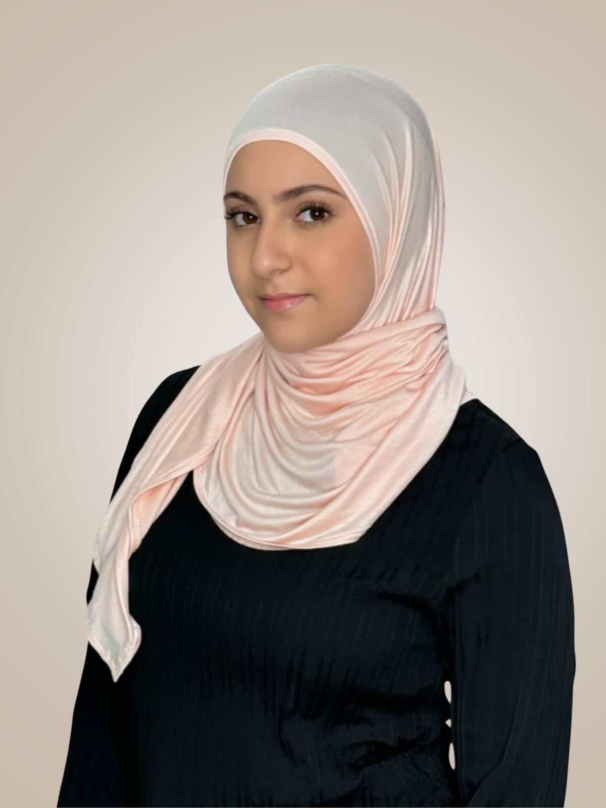 Modish Girl Pre-Sewn Jersey hijab-Pearl