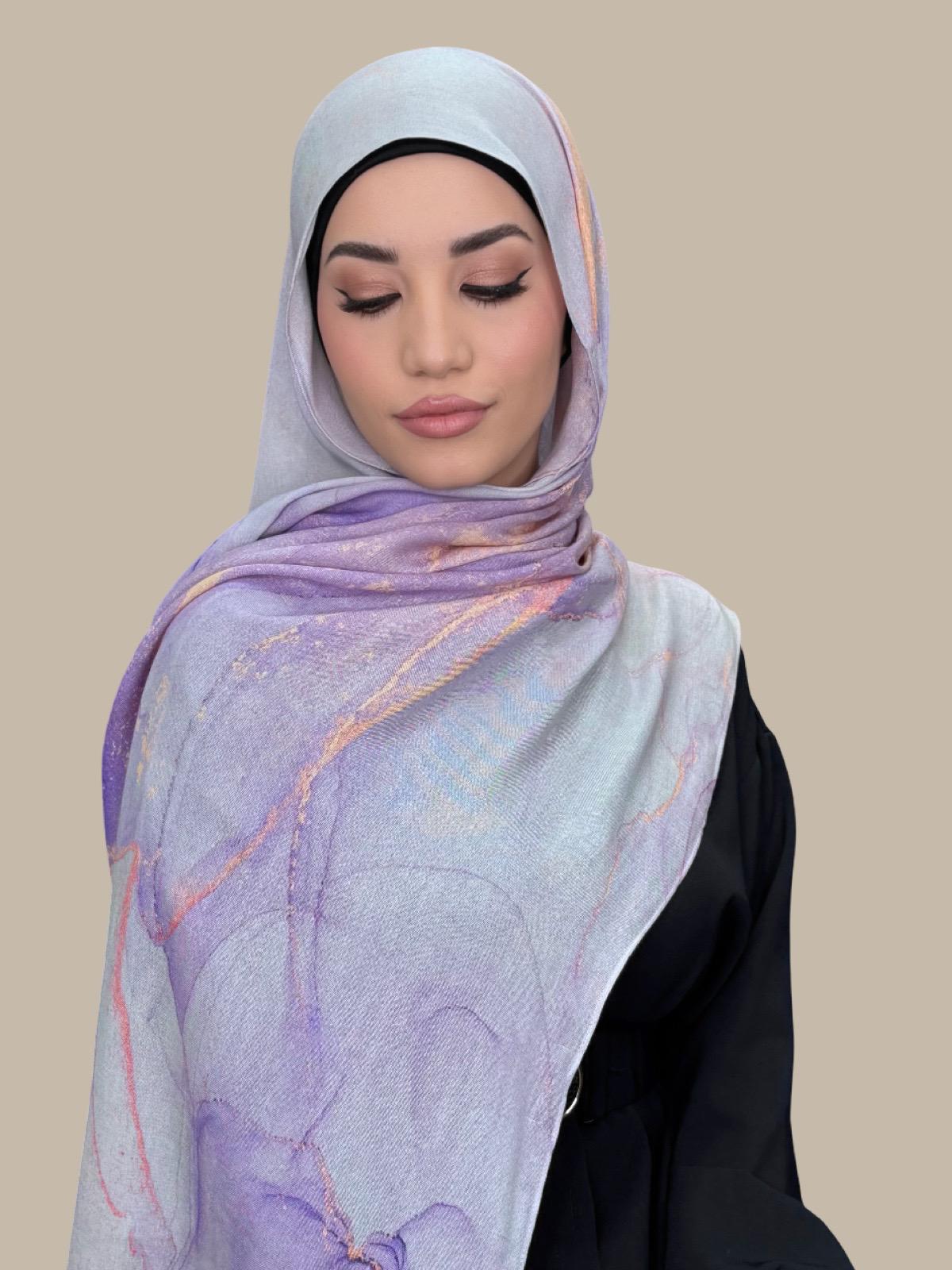 Print Modal Hijab-Lavanta Bay