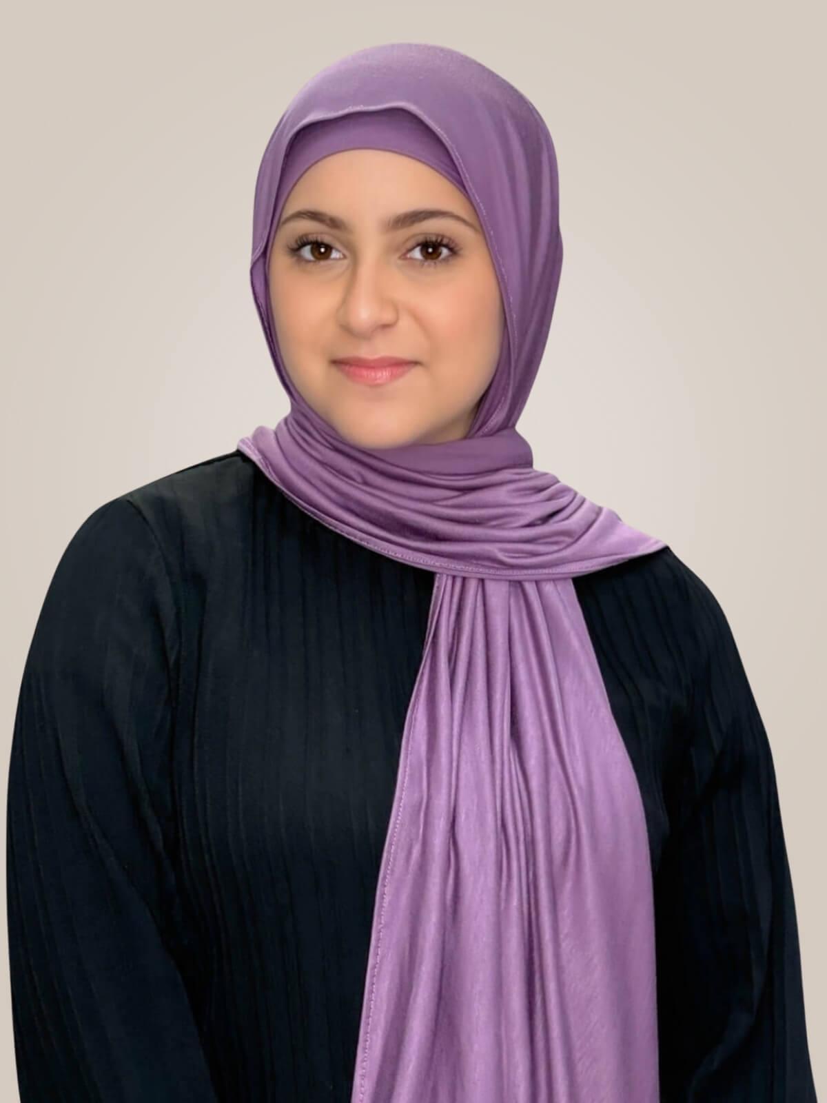 Modish Girl Premium Jersey Hijab-Mauve Taupe