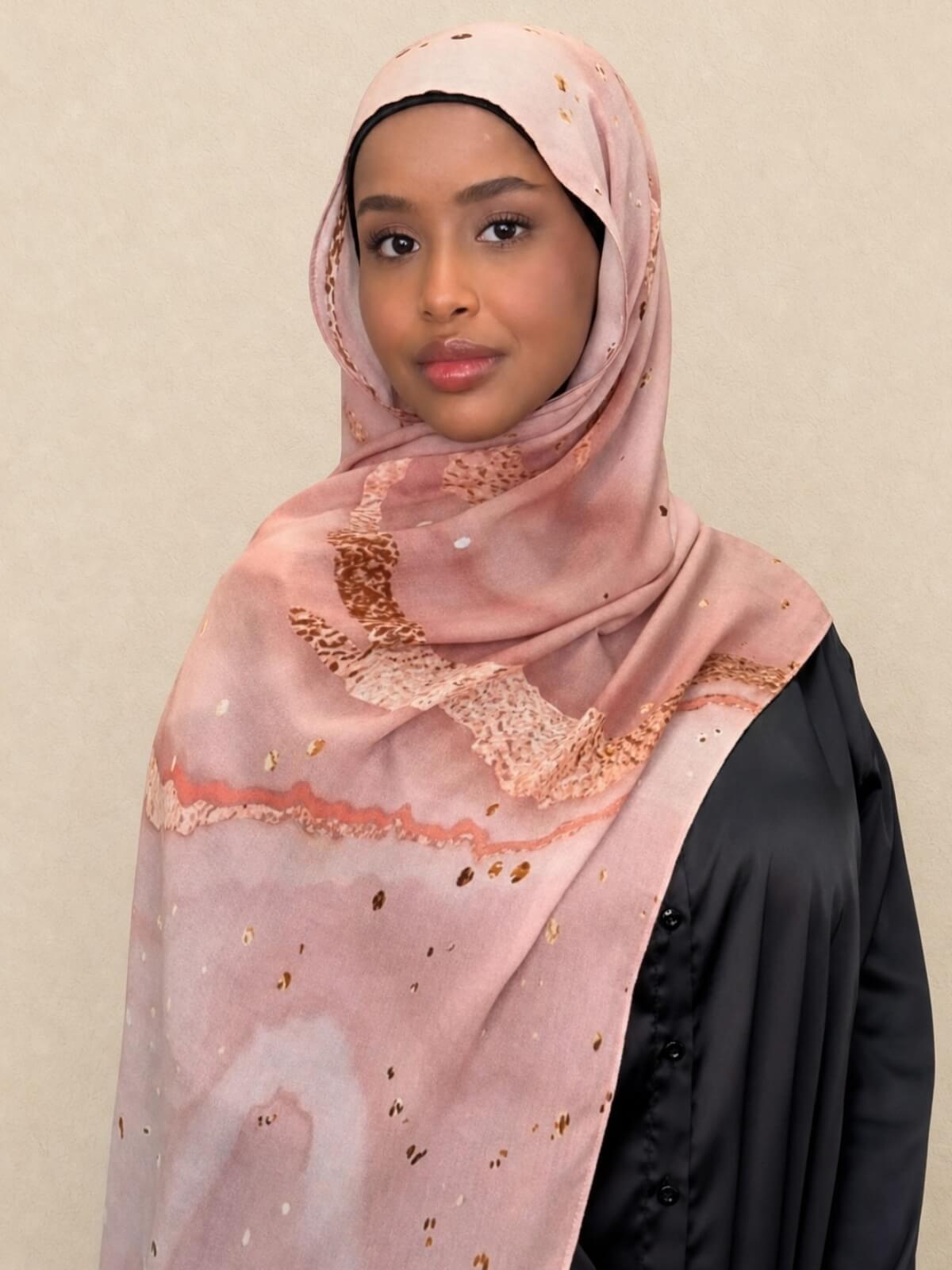 Print Modal Hijab-Malibu Dusk
