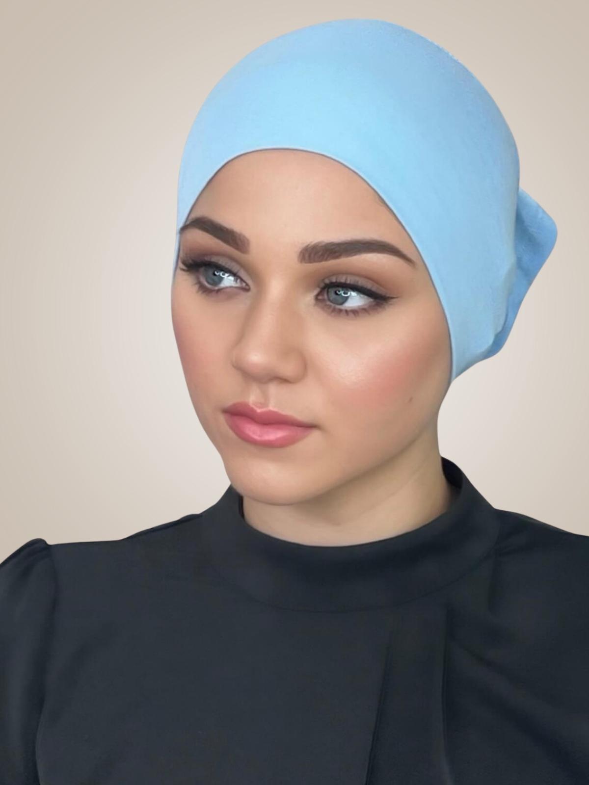 Premium Jersey Underscarf-Baby Blue