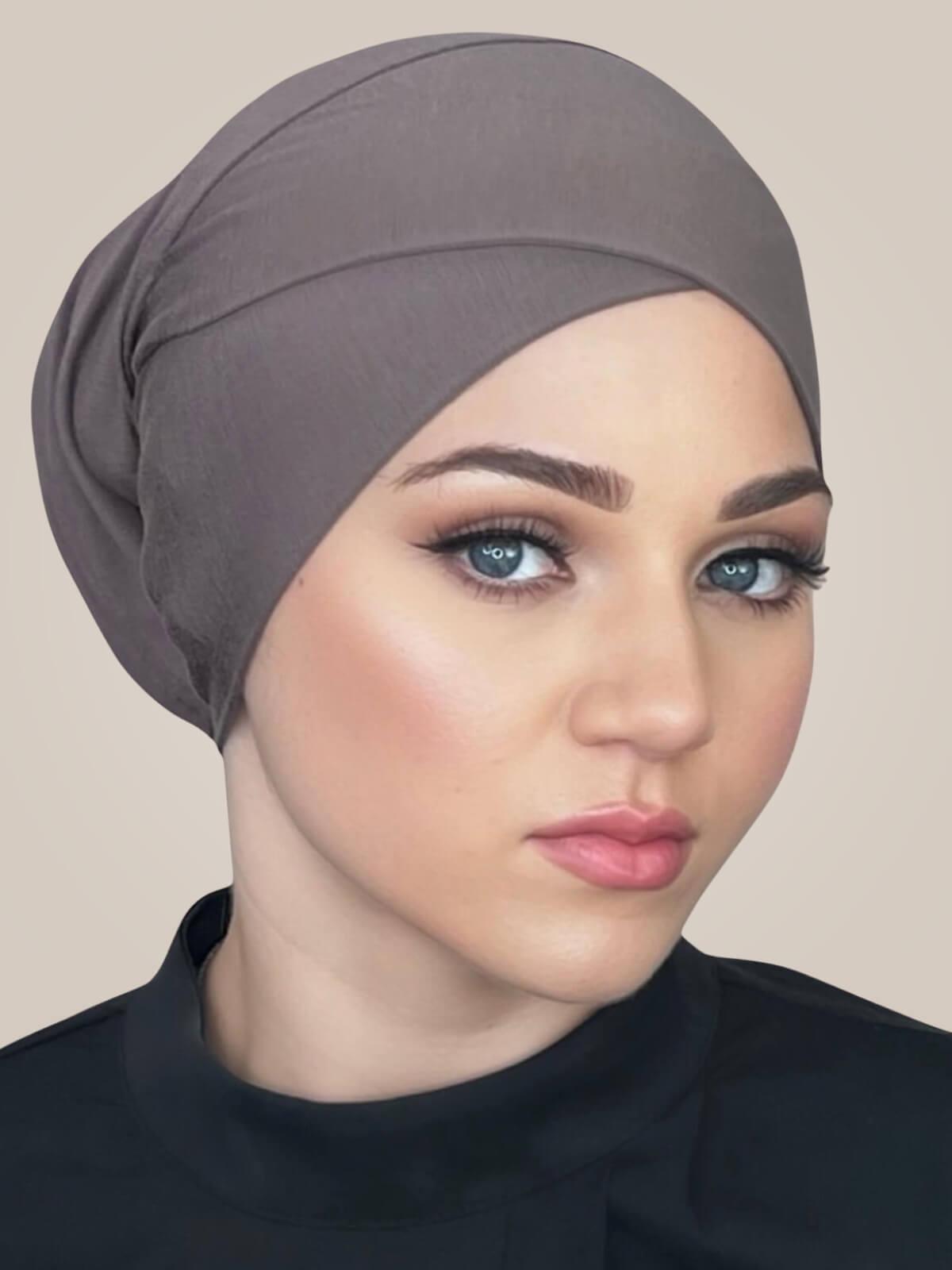 Premium Jersey cross front underscarf-Hazel