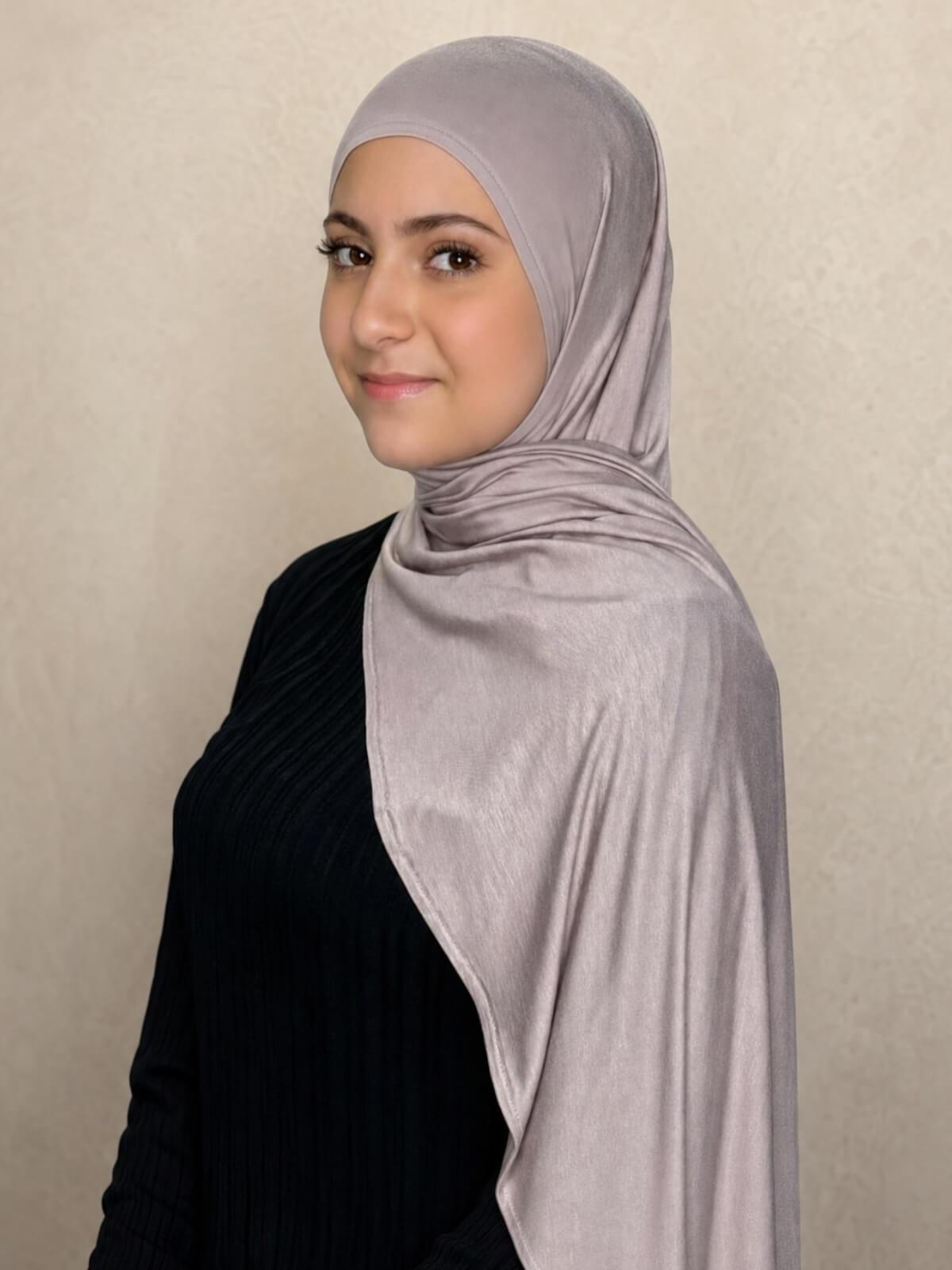 Modish Girl Pre-Sewn Jersey Hijab-Sphinx