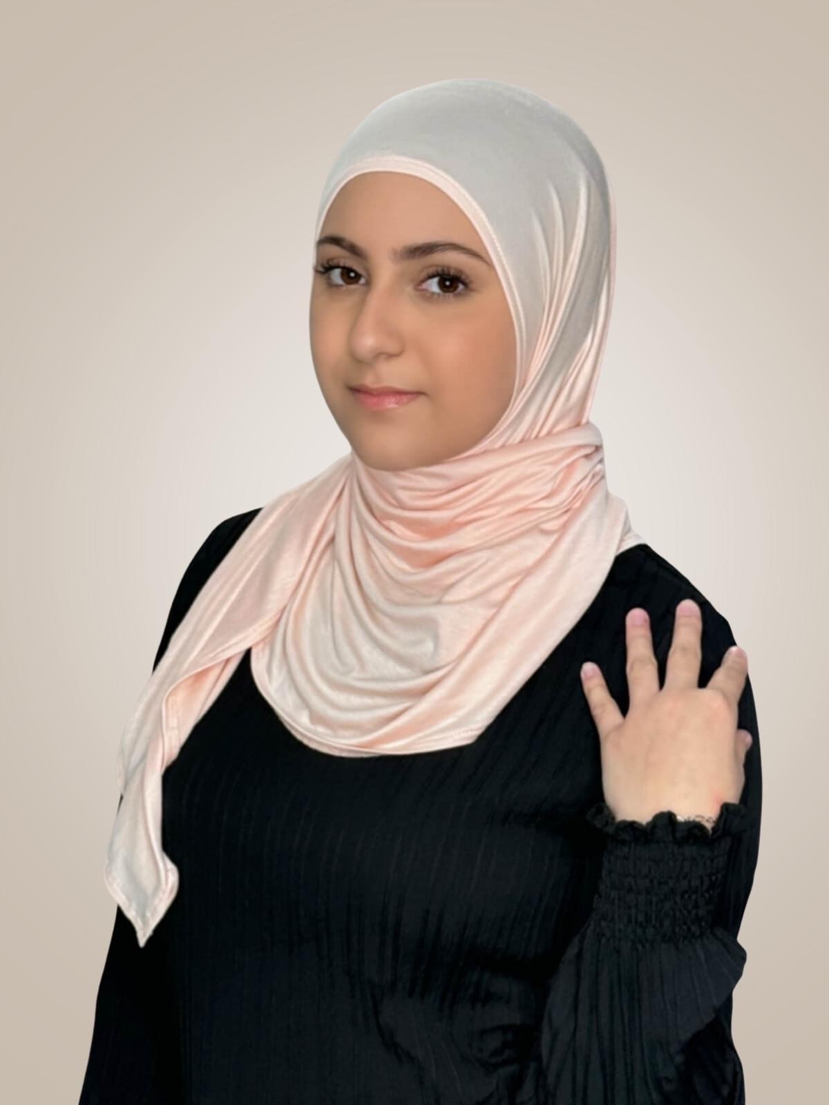 Modish Girl Pre-Sewn Jersey hijab-Pearl