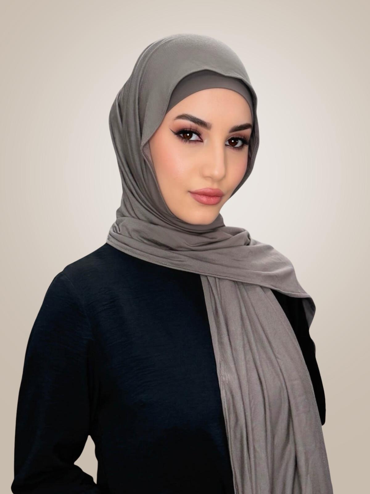 Premium Jersey Hijab-Hazel