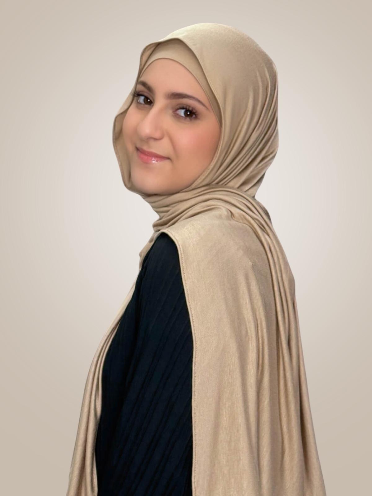 Modish Girl Premium Jersey Hijab-Oak