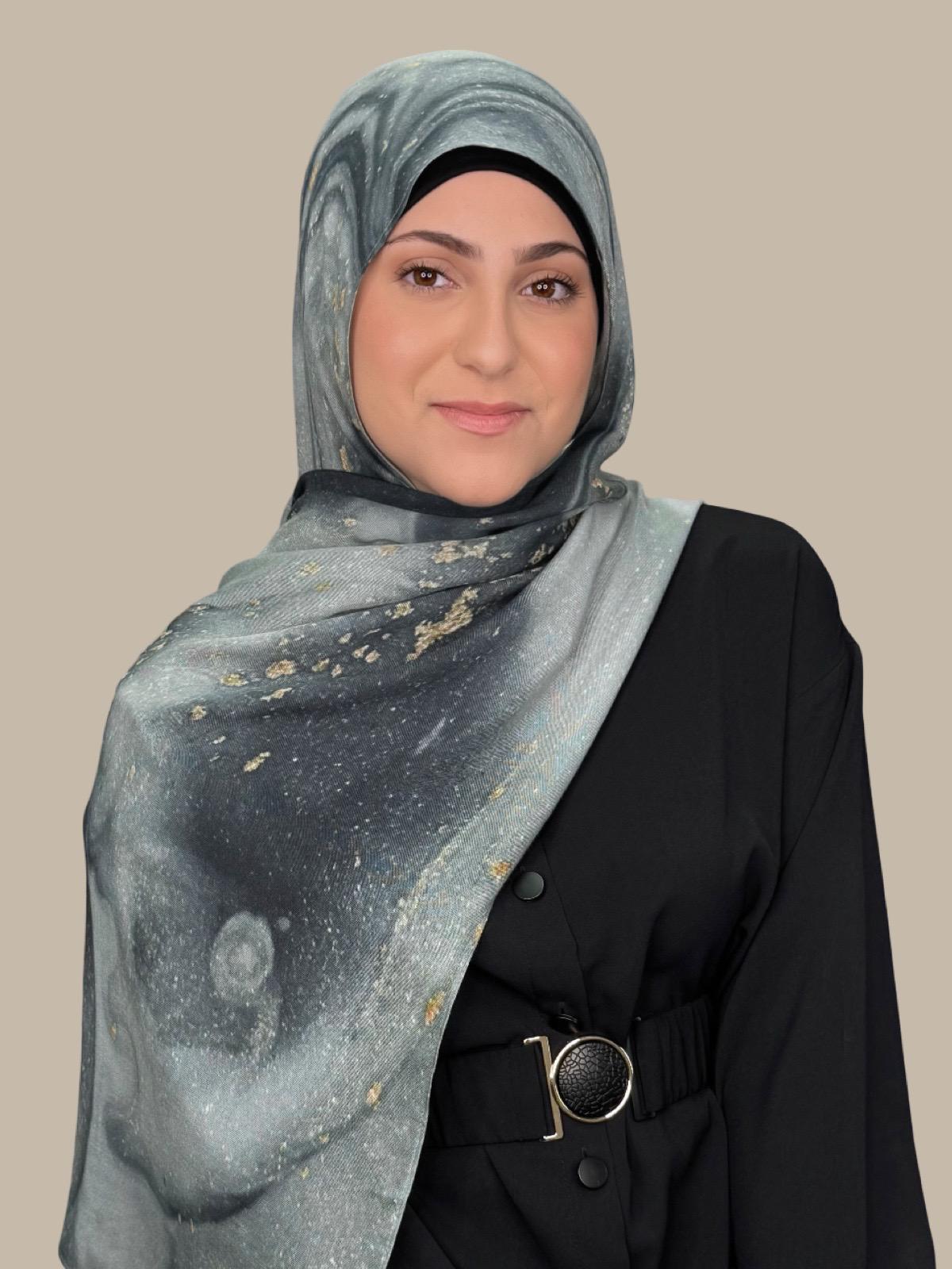 Modish Girl Print Modal Hijab-London Fog