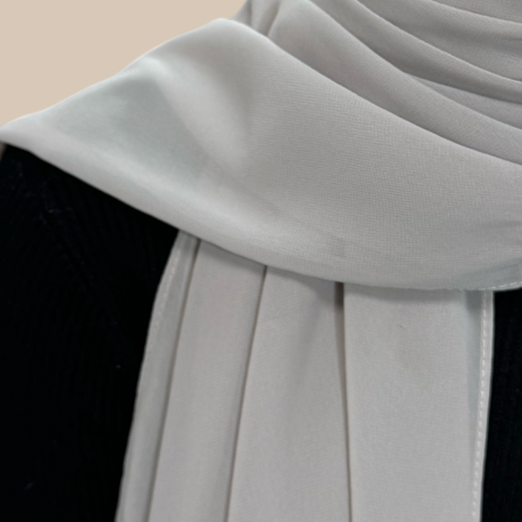 Luxury Chiffon Hijab-Light Taupe