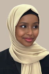 Classic Chiffon Hijab-Linen