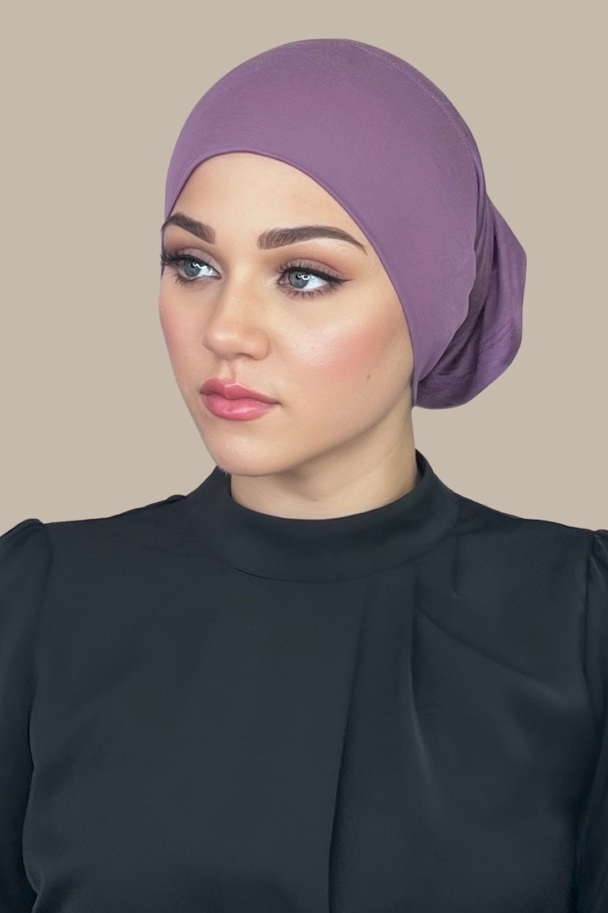 Premium Jersey UnderScarf-Mauve Taupe