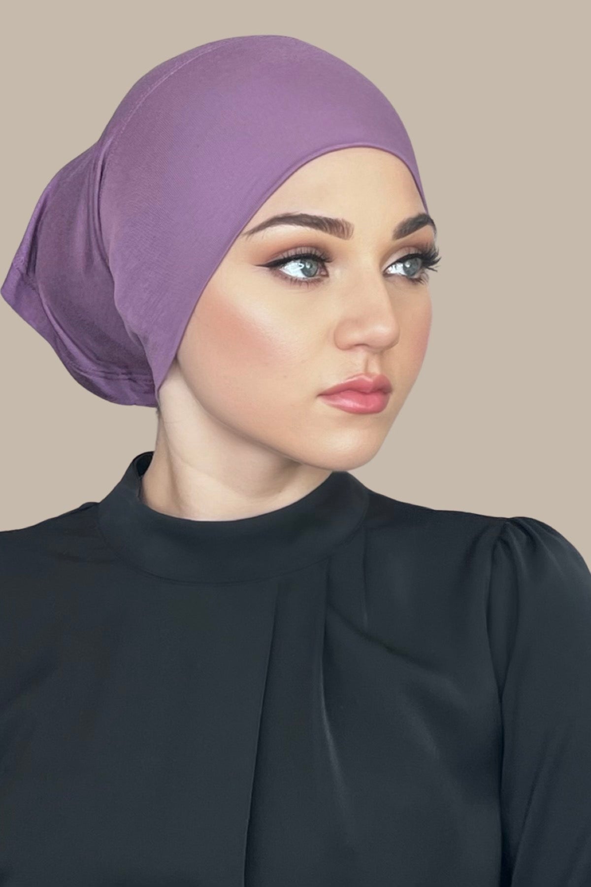 Premium Jersey UnderScarf-Mauve Taupe