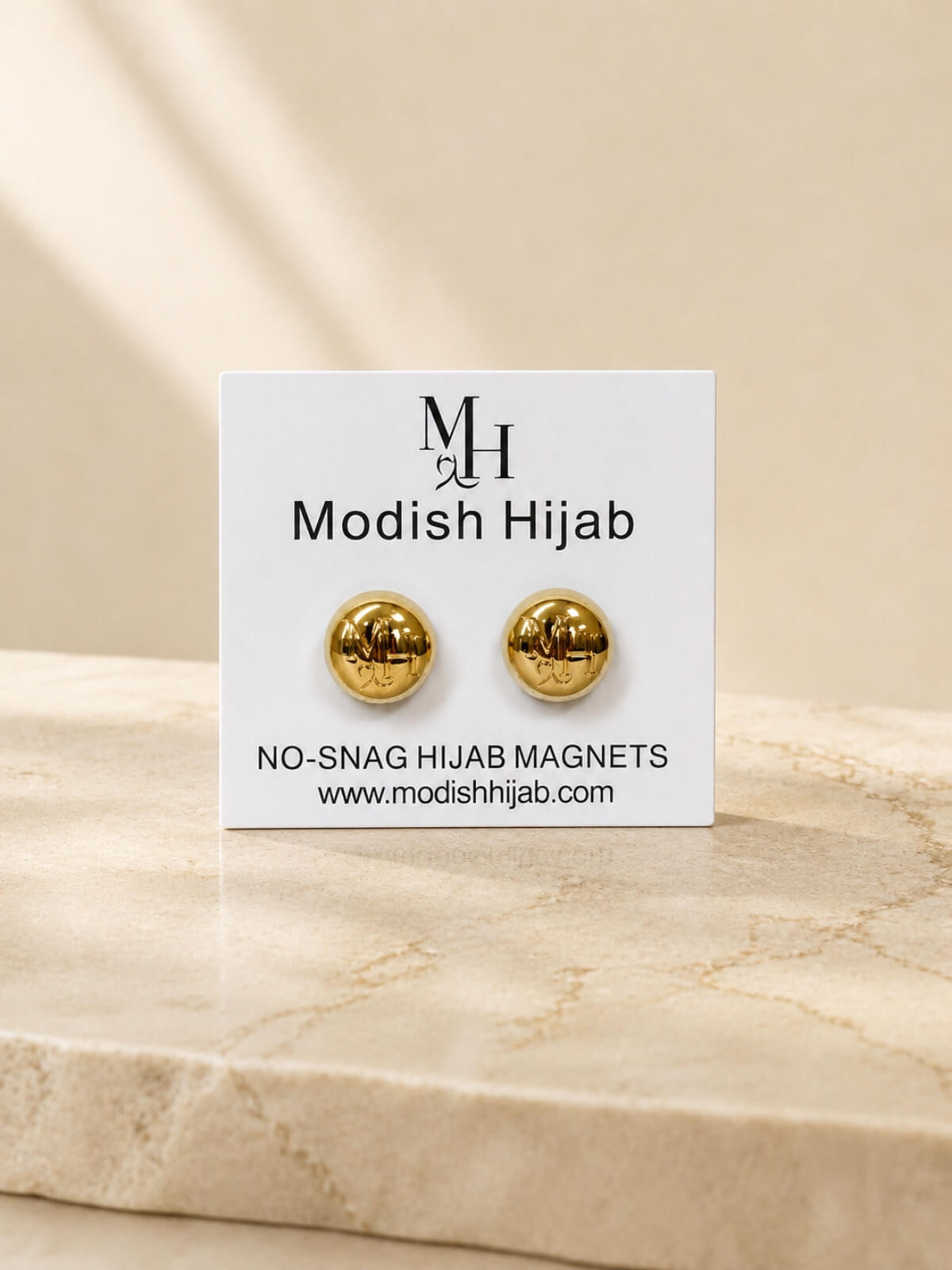 Hijab Magnet Pins-Gold