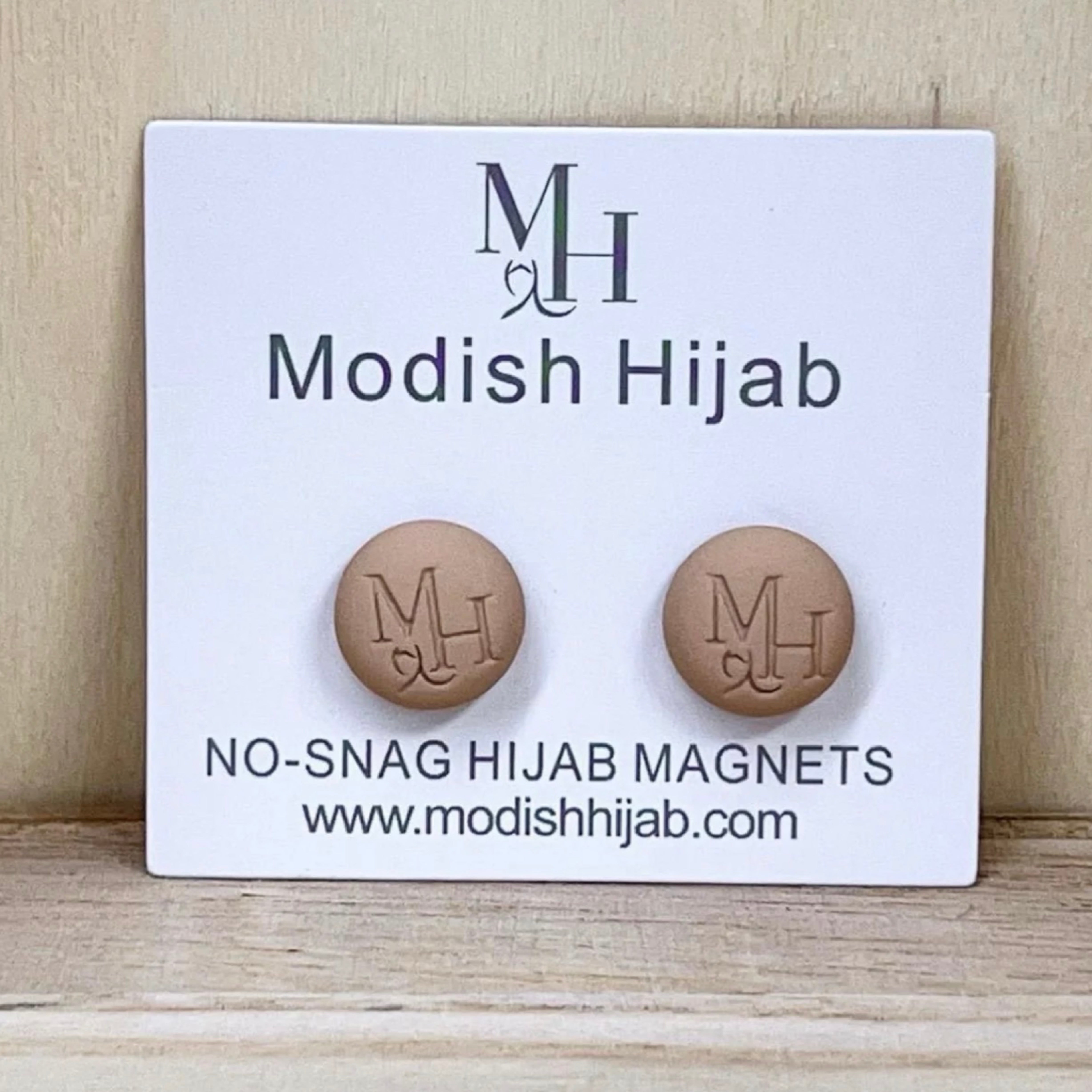 Hijab Magnet Pins-Matte Taupe