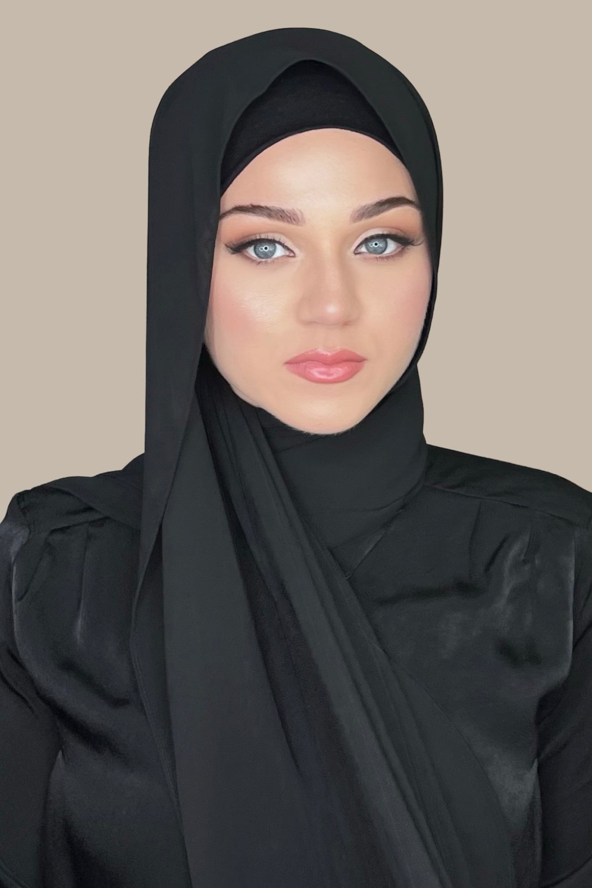 black colour hijab