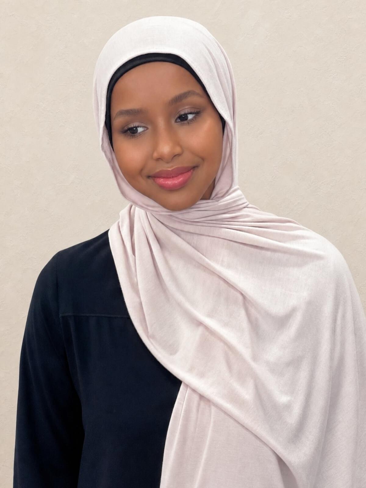 Classic Jersey Hijab-Almond
