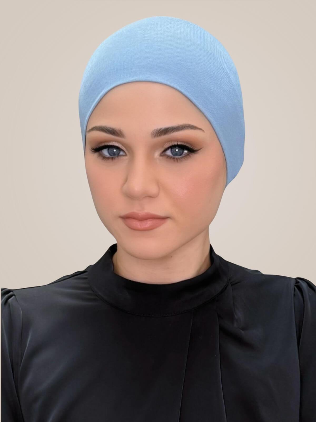 Premium Jersey Underscarf-Dusty Blue